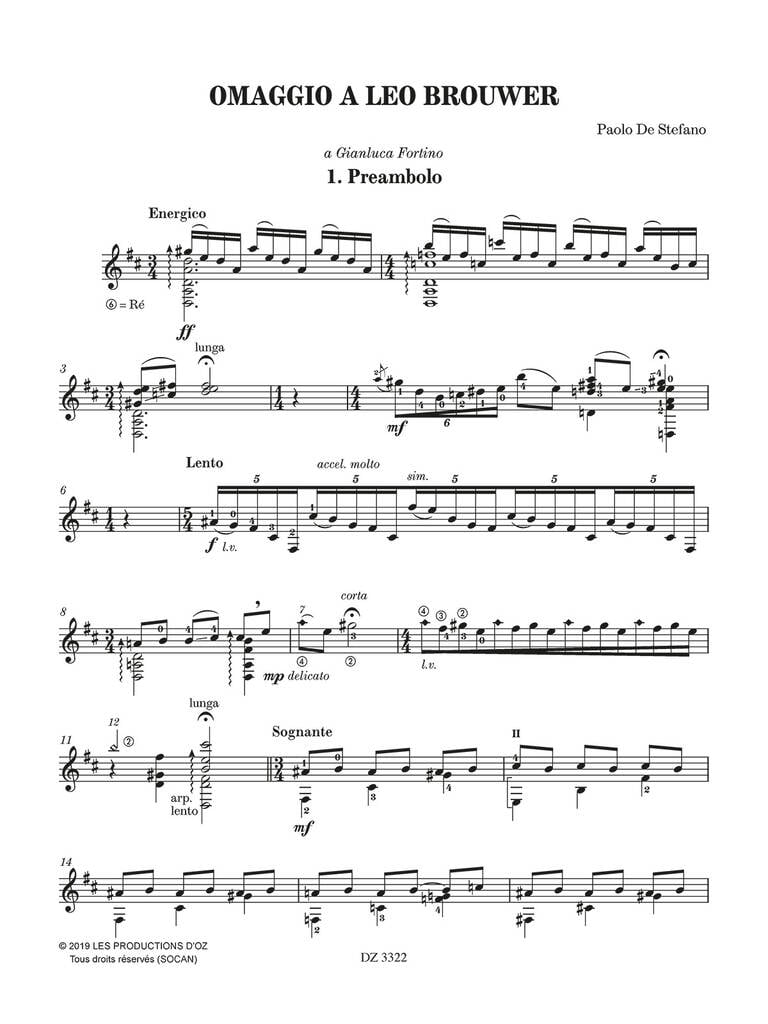 Omaggio A Leo Brouwer